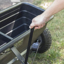 Agri-Fab 45-0288 175 Lb. Tow-Behind Lawn & Garden Drop Spreader For Seed,Fertilizer, Salt, Ice Melt; Designed To Pull Behind