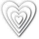 Valentine Heart Metal Cutting Dies for New Arrivals 2022 Scrapbooking Flower Leave Hugs Frame Card Craft Supplies No Stamp