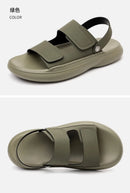Sandals for Men 2026 New Summer Breathable Soft Bottom Casual Anti Slip Wear Beach Shoes Dual Purpose Driving Slippers Sandals