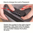 Document Bag With Lock, 3-Layer File Storage Case With Water-Resistant Zipper, Document Safe Portable Travel Home Organizer