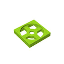Gobricks GDS-949 Turntable 2 x 2 Plate, Base compatible with 3680  DIY Educational Building Blocks Technical