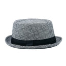 Cotton Sun Protection Top Hat for Men Simple and Retro Jazz Hat Outdoor Hip-hop Street Dance Hat