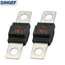 2件/批 黑色ANS喇叭叉栓式保险丝 32V 20A 30A 40A 50A 60A 70A 80A 100A 125A 150A 175A 200A 螺栓固定保险片