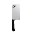 Funny Case for iPhone 15 14 13 12 11 Pro Max Mini XS XR 7 8 6S Plus SE Cover Kitchen Knife Soft Slicone Shockproof Shell Fundas