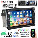 ESSGOO 7英寸安卓13 2+64G 无线Apple Carplay车载收音机 适用于大众Polo 9N 高尔夫4 帕萨特B5 T5 GPS导航 RDS Wifi 蓝牙 FM EQ