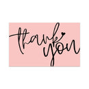 30Pcs Thank You For Your Order Card Pink Thank You For Supporting Small Business Label Gift Decor Card Gift Decor