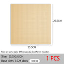 Baseplate 32x32 16X32 Dots Classic Brick Plate Building Blocks DIY Constructor Parts Baseplates Compatible Brands City Friends