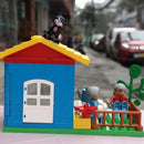 Big Size Building Blocks Compatible Large Bricks Figure Family House Bed Outdoor Camping Children Kids Educational Creative Toys