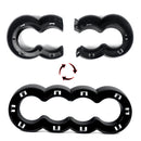Bumper Grille Compatible For Audi A3 8P 8PA 2003-2008 RS Style Honeycomb Front Radiator Air Intake Mesh Grill Gloss Black