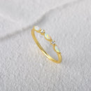 优雅蛋白石水晶戒指 女士925纯银戒指 婚礼宣言珠宝 Anillos кольца bague femme plata 925