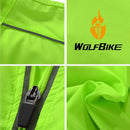 WOLFBIKE 防风骑行夹克衫 马甲 背心 防风衣 户外运动服 反光防泼水