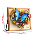 New Year Decorations 3D Picture Frame Building Blocks Flowers Mini Bricks DIY Girls Toys Wedding Gifts