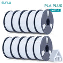 SUNLU PLA PETG PLA Plus 线材 10 卷 3D 线材 1KG/卷 1.75mm 100% 线材整齐排列 适用于欧盟美国 3D 打印