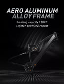2024 New RANDRIDE E-bike 1000W 27.5-inch Electric bike Aluminum alloy full suspension ebike 48V 17AH lithium battery