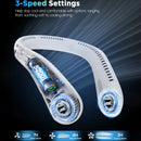 The Zephyr Collar | Rechargeable Bladeless Neck Fan with 66-Vent 3D Airflow
