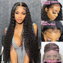 The Sable | Curly Lace Front Wig 13x4 Pre-Plucked Brazilian Remy