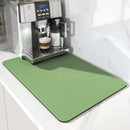 The Barista Base | Water-Absorbent Coffee Machine Mat & Dish Drying Pad