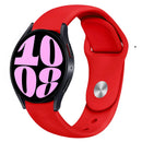 20毫米22毫米硅胶表带，适用于三星Galaxy Watch 6/5/4/华为Watch 4/3/GT3-2运动手链腕带，适用于Amazfit GTR/GTS 4 Correa