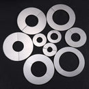 1Pcs Stainless Steel Water Pipe Wall Covers Self-Adhesive Shower Faucet Decorative Cover Chrome Finish Bathroom Accessories