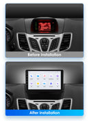 Hizpo Smart Car Systems Radio for Ford Fiesta MK7 2009-2017 Car Multimedia GPS 2din Autoradio Wireless CarPlay Android Auto WIFI
