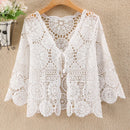 New 2026 Fashion Spring Summer Knitted Cardigan Women Sunscreen  Shawls Tops Female Loose Casual All-match Ladies Coat