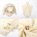 Molans Bandana Headband Chiffon Scarf Headbands Hair Bandana Floral Elastic Hair Kerchief Print Hair Scarves Kerchief for Women