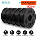 The Stratum Forge | SUNLU 5KG Professional-Grade 3D Printing Filament Bundle