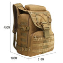 The Field Quartermaster | 35L Tactical Backpack with Air Cushion Harness