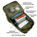 45L Tactical Travel Backpack Molle Large Capacity Multi Pocket Storage Bag Durable Wear Resistant Camping Hiking Trekking Bushcraft Daypack Heavy Duty Rucksack For Men Women Business Trips Mountain Climbing Daily Commute Lugg