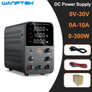 Wanptek 可调直流电源 30V 10A 5A 实验室工作台电源 稳压电源 120V 60V5A 开关