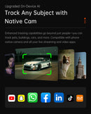 The Horizon Lock | AI-Powered 3-Axis Smartphone Gimbal with Face Tracking & Extension Rod