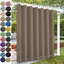 The Aegis Veil | Premium Outdoor Blackout Curtain 280GSM Waterproof Thermal Insulated