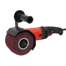 1580W Electric Brushing Machine Pure Copper Brushed Motor Handheld Wire Drawing Machine with Wheel