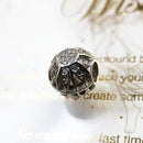 Beads Sun,925 Sterling Silver Charm Gift For Women Men Karma European Jewelry Accessories