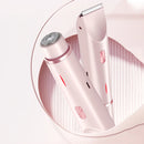 Women Hair Removal Razor Electric Epilator Portable Painless Pubic Legs Body Hair Trimmer for Ladies Bikini Underarms Legs Hair