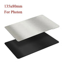 Spring Steel Sheet Plate Flexible Magnetic Sticker Flex 135x80 Heatbed 3D Printer Parts For Elegoo Mars ANYCUBIC Mono X CREALITY