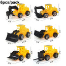 Excavator Car Crane Tractor Birthday Cake Topper Construction Party Decor Boy Kid Baby Shower 1st Birthday Party Cake Baking Kit