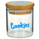 Glass Storage Jars with Airtight Bamboo Lid for Serving Tea, Coffee, Spice, Candy, Cookie Food Storage Containers