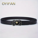 Business Men's Belt Genuine Luxury Brand Belt Metal Buckle Belt High Quality Genuine Leather Belt with Casual Pants Jeans
