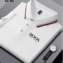 2025 Summer New Embroidered Men's Short Sleeved Polo Shirt Fashion Design Golf Top Casual T-shirt