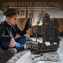 Mould King 13111 13199 Movie Toys The MOC Black Pearl Pirate Ship Model Assembly 16006 Building Block Brick Kids Christmas Gifts