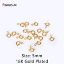 14k/18k Gold Plated Brass 10mm 12mm Lobster Clasps For Jewelry Making, Handmade DIY Jewelry Necklace Accessories Wholesale