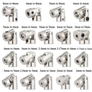 2mm/2.3mm/3mm/3.175mm/4mm/5mm/6mm/8mm Rc Boat Car Metal Cardan Joint Gimbal Couplings Shaft Motor Connector