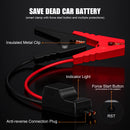 POVASEE 12V Car Jump Start 2000A-5000A Car Battery Starter Booster Emergency Start Portable Power Bank Auto Starting Device