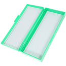 Slide Box Microscope Holder Laboratory Supplies Container Plates Microscope Slide Tray Collection Storage Glass Bracket Storing