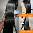 Golden 30 32 Inch Bone Straight 13X4 13X6 HD Lace Front Human Hair Wigs Brazilian 5x5 Lace Frontal Wigs Human Hair Pre Plucked