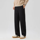2024 New Autumn Casual Suit Pants  Korean Men's Pants Straight Loose Sweatpants Soft Wide Leg Long Baggy Business Trousers