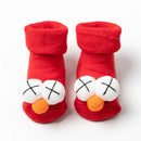 Kids Christmas Socks Children's Socks Girls Boys Non-slip Print Cotton Toddler Baby Socks Newborns Infant Short Socks Clothing