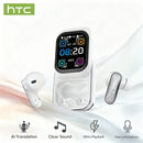 Sliding cover Bluetooth Headphones Wireless Earbuds 30Hrs Playback Earphones AI Translation Headset Clear Sound Noise Cancelling