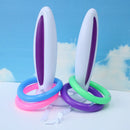 Easter Outdoor Party Games for Family Bunny Potato Sack Race Jumping Bags Kids Easter Egg Spoon Race Eggs Hunt Games Party Favor